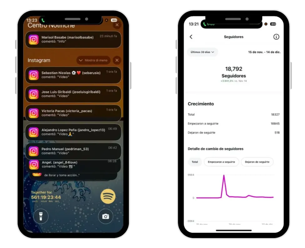 Notificaciones de ventas